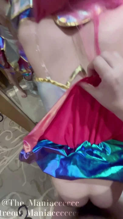 Screenshot 16 from Holographic Cosplay BJ — Yumeng’s Twin-Tail Deepthroat POV