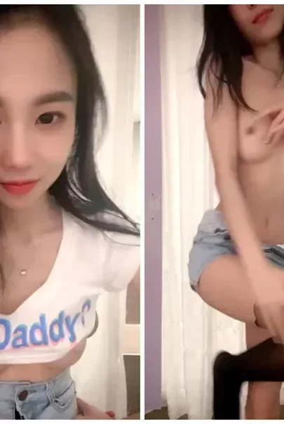 Screenshot 17 from Natural Hairy Pussy Solo — Petite Asian Tease in Lingerie (POV Masturbation)