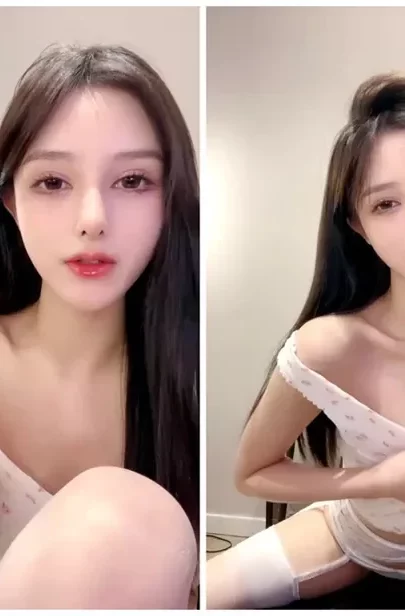 Screenshot 17 from Delicate Pink Lace Encounter — Petite Asian Solo Tease