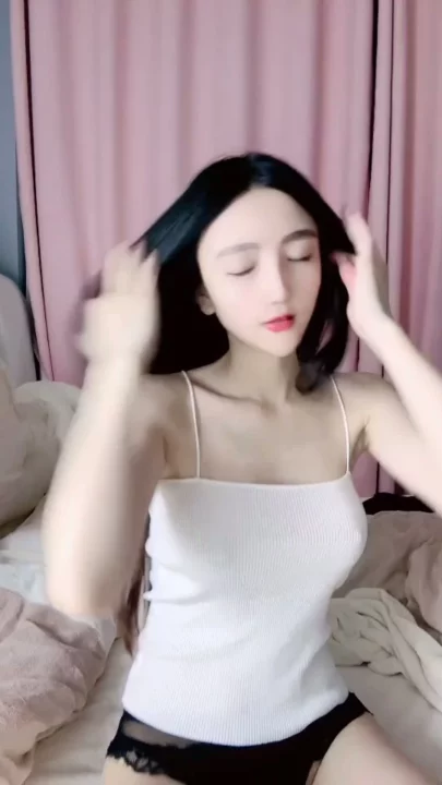 Screenshot 2 from Solo Asian Amateur Tease — POV Lingerie Play in Intimate Bedroom Scene