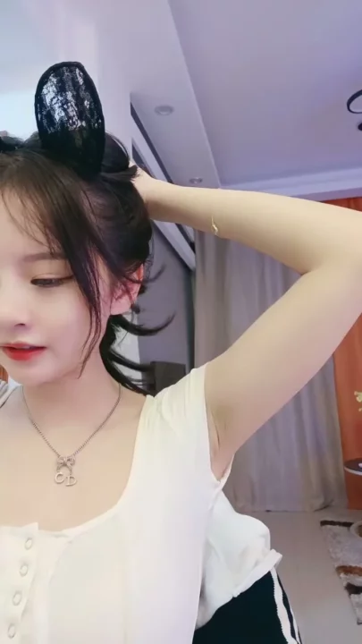 Screenshot 6 from Schoolgirl Attire & Bunny Ears — Asian Lesbian Pair in Tender Amateur Encounter