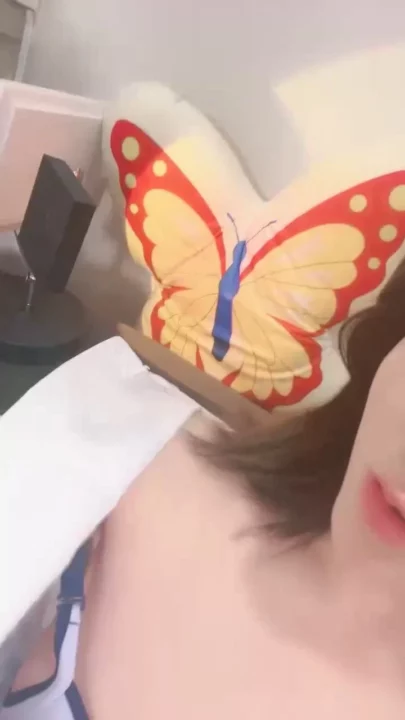 Screenshot 2 from Solo Glass Toy Action — Uncensored Asian Amateur in Lingerie (POV)