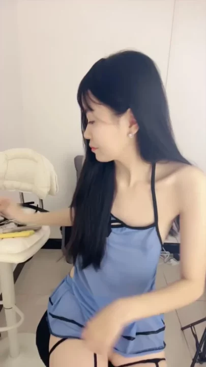 Petite Asian POV Solo Session — Blue Lingerie Fantasy [FC2-PPV-4567890] — 124940 のスクリーンショット 3