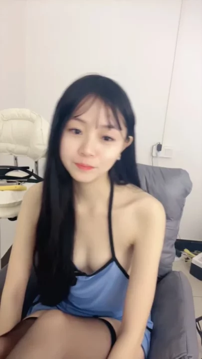 Petite Asian POV Solo Session — Blue Lingerie Fantasy [FC2-PPV-4567890] — 124940 のスクリーンショット 4