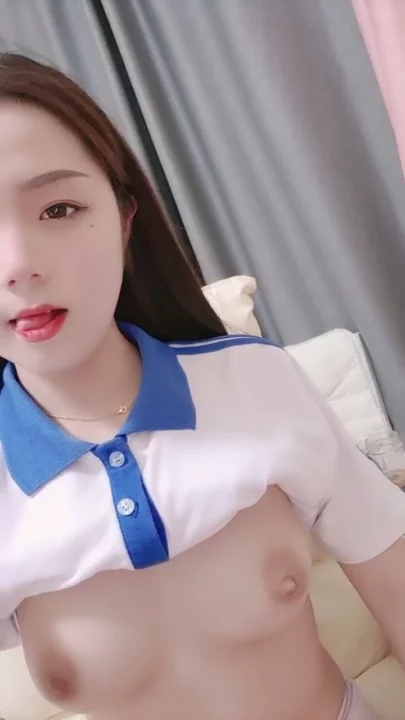 Screenshot 15 from Asian Amateur Schoolgirl POV — Face Shown Solo Masturbation in Uniform