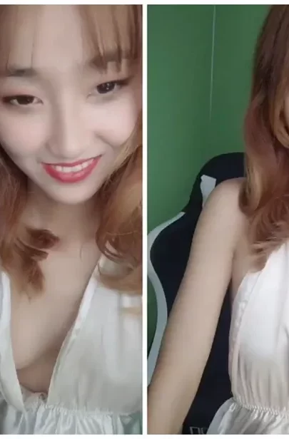 Screenshot 17 from Petite Asian Amateur in Lingerie Uses Pink Dildo — Intimate Solo Session