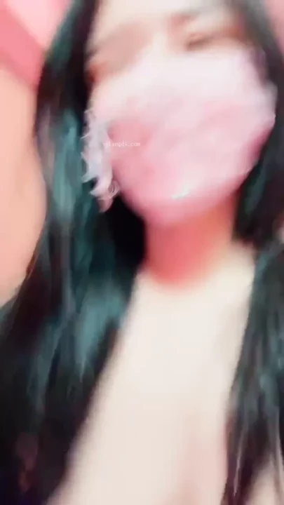 Screenshot 25 from Asian Amateur Solo — Lingerie Tease and Dildo Play with Face Shown