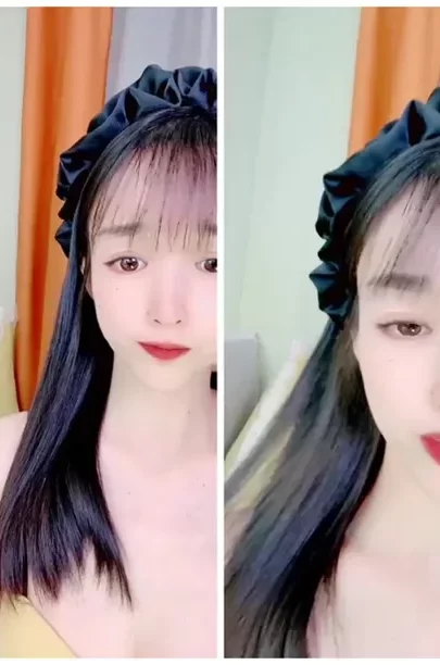Screenshot 17 from Self-Shot Tease: Xixi Flaunts Yellow Lingerie in Asian Amateur Solo