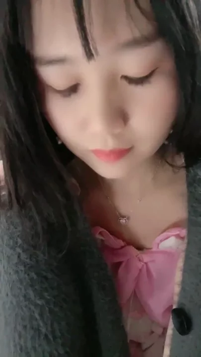 Screenshot 11 from Yuyu’s Solo Tease — Pink Lingerie & Cozy Cardigan in Bedroom Self-Shoot
