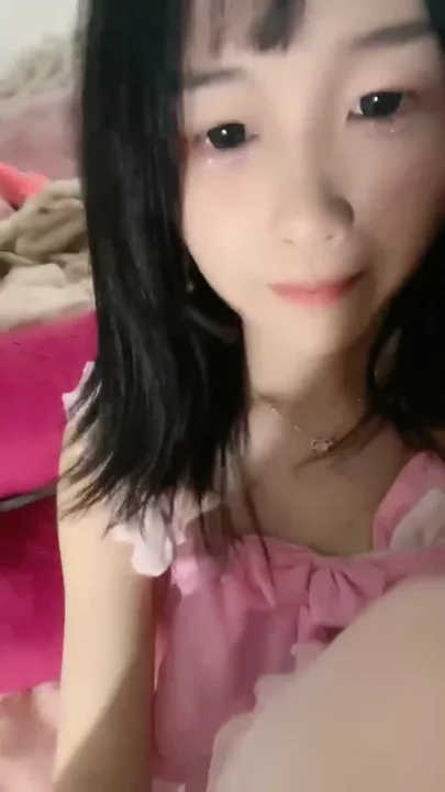 Screenshot 17 from Yuyu’s Solo Tease — Pink Lingerie & Cozy Cardigan in Bedroom Self-Shoot