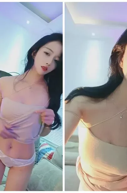 透けたトップの小柄なアジアの美しさ — 顔出しライブストリームセッション のスクリーンショット 17