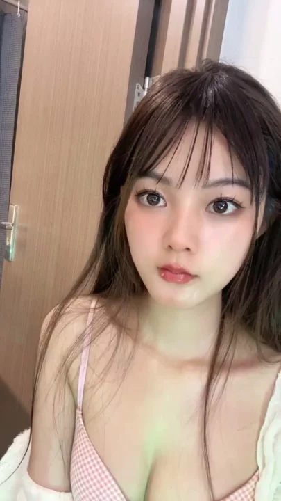 Screenshot 13 from Twin-Braided Asian Amateur Teases Viewers in White Lace — Live Cam Show #122357