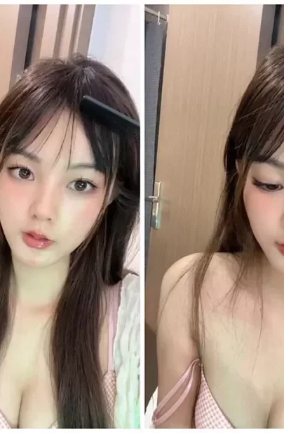 Screenshot 17 from Twin-Braided Asian Amateur Teases Viewers in White Lace — Live Cam Show #122357