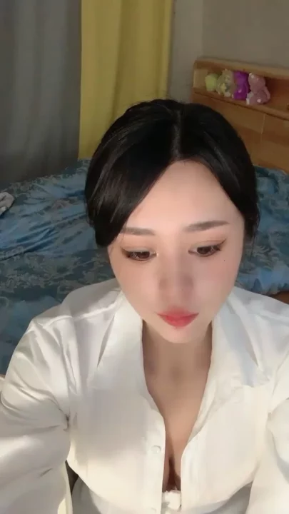 Screenshot 9 from Twin Cat-Ear Models in Lingerie — Asian Lesbian Livestream POV with Light Toy Tease