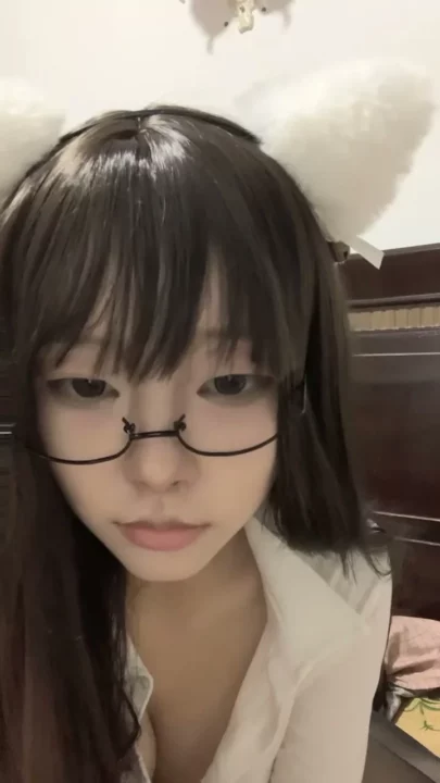 ベイベイが無修正のアジアのライブストリームで黒のランジェリーを着てからかう のスクリーンショット 25