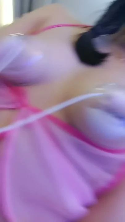 Screenshot 12 from East Asian Sisters Lingerie Dildo Scene — Red Thong POV Face Action