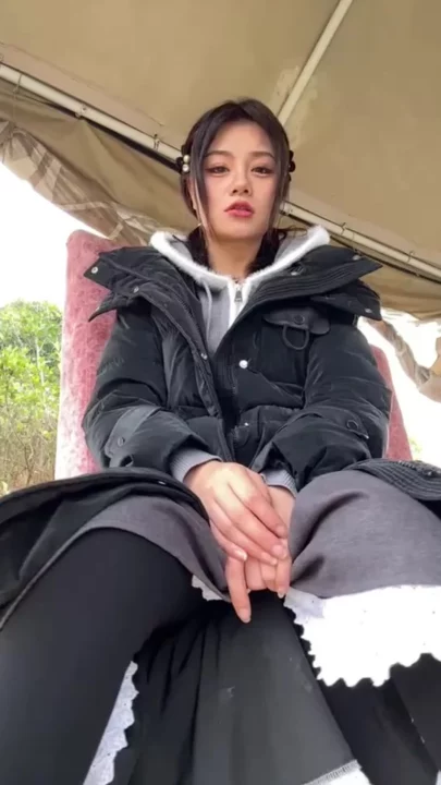 Screenshot 10 from Petite Asian Amateur Outdoor Solo Action — Skirt Lifted for Dildo Play