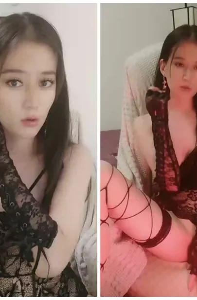 Screenshot 17 from FC2-PPV-XXXXXXX – Slim Asian Beauty in Black Lace & Stockings POV Creampie
