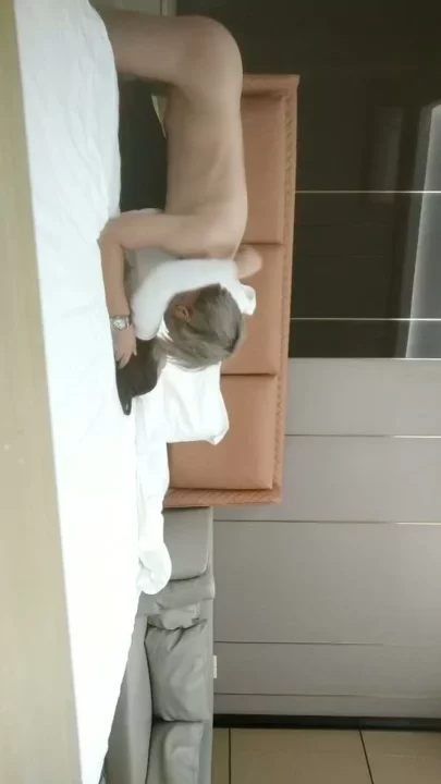 Screenshot 1 from Intense Hotel Threesome with Petite Asian MILF — Raw POV Creampie Action