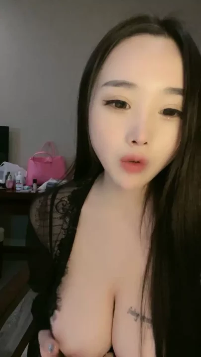 Screenshot 2 from Voluptuous Asian Amateur in Lace Tease — Heavy Breasts & Off-Camera Play
