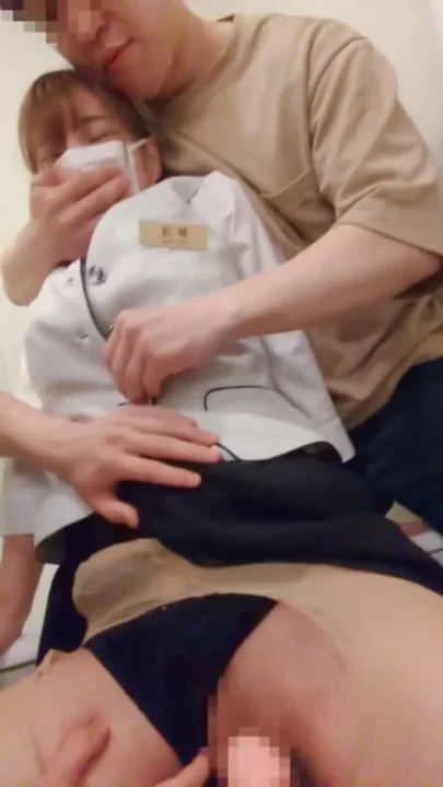 Screenshot 4 from Office Lady Gangbanged in POV — Uniform Torn by Trio, Multiple Creampies