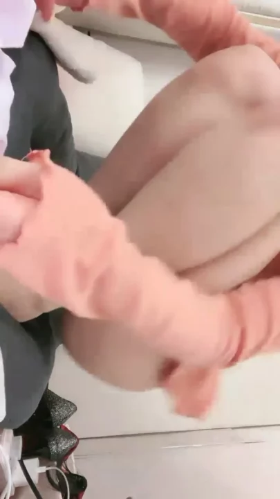 Screenshot 40 from Anal Blowjob and Creampie with Slender Japanese Beauty in POV Style