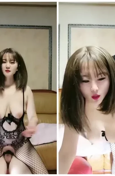 Screenshot 17 from East Asian Beauty in Black Lingerie — Intimate JAV POV Experience
