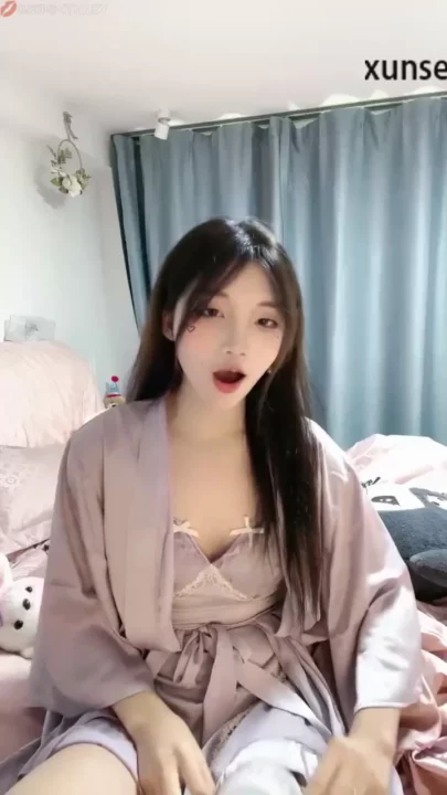 Screenshot 13 from Lavender Lingerie Solo Session — Petite JAV Girl Teases Wet Pussy on Camera