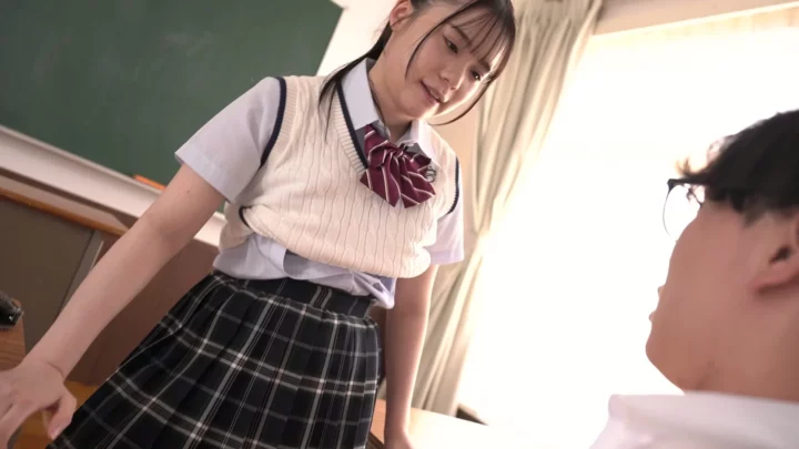 Screenshot 4 from Threesome Fantasy with Uniformed Schoolgirls — Asian Faces Visible in POV Classroom Scenes