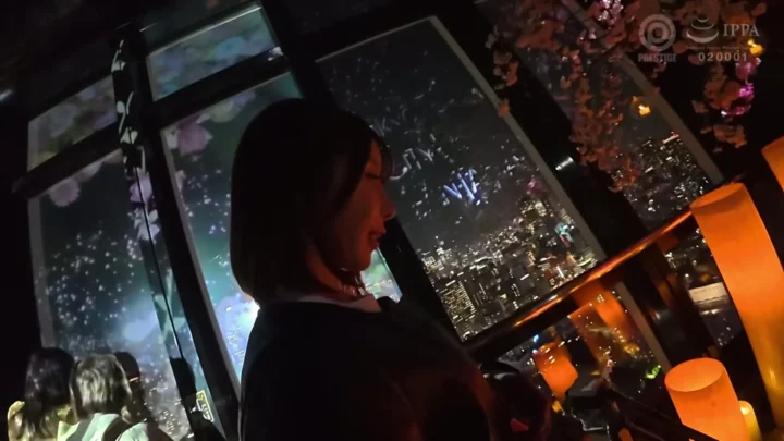 Screenshot 8 from East Asian Beauty Takes European Partner in Raw Hotel Encounter — Uncensored POV Creampie