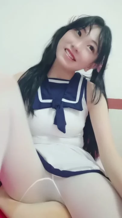 Screenshot 9 from Twin Tails Schoolgirl Solo — Japanese Amateur POV Masturbation in Sailor Uniform