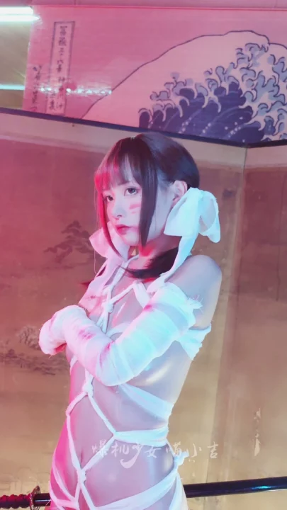 Screenshot 14 from Xixi’s Rope Art & Katana Stance in Japanese-Themed FC2 Solo