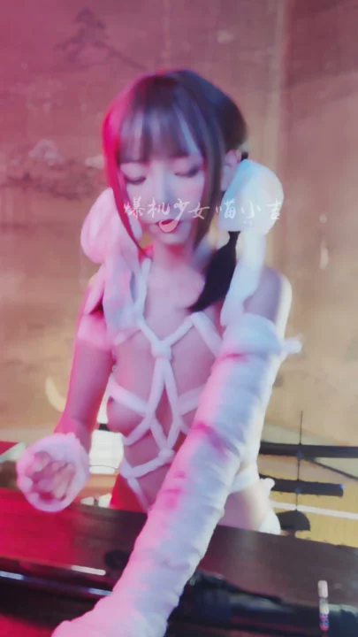 Screenshot 9 from Xixi’s Rope Art & Katana Stance in Japanese-Themed FC2 Solo