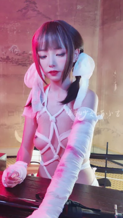 Screenshot 10 from Xixi’s Rope Art & Katana Stance in Japanese-Themed FC2 Solo