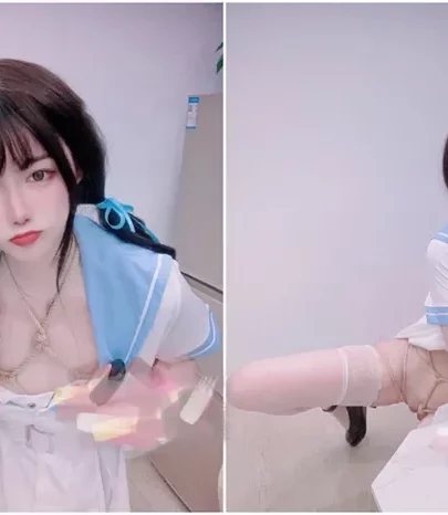 Screenshot 17 from Petite Asian Solo Play — White Stockings & Rope Bondage Masturbation