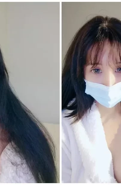 Screenshot 33 from Masked Japanese Amateur Anan — Petite Solo Play in Censored Self-Recording