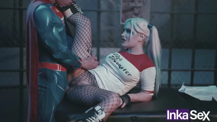 Screenshot 16 from Doudou Dressed as Harley Quinn Takes a Messy Facial in This Raw FC2 POV Scene