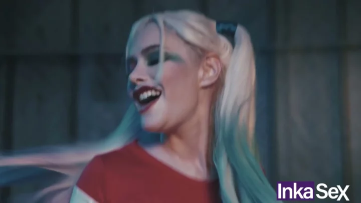Screenshot 6 from Doudou Dressed as Harley Quinn Takes a Messy Facial in This Raw FC2 POV Scene