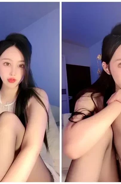 Screenshot 17 from Japanese Asian Solo Performer — Black Thigh-Highs & Lingerie Self-Shot