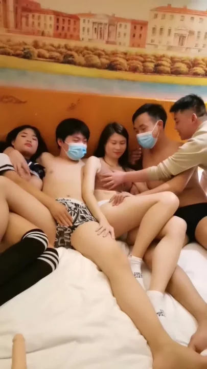 Screenshot 2 from Raw Japanese Schoolgirl Gangbang — Uncensored Hotel Orgy with Multiple Partners