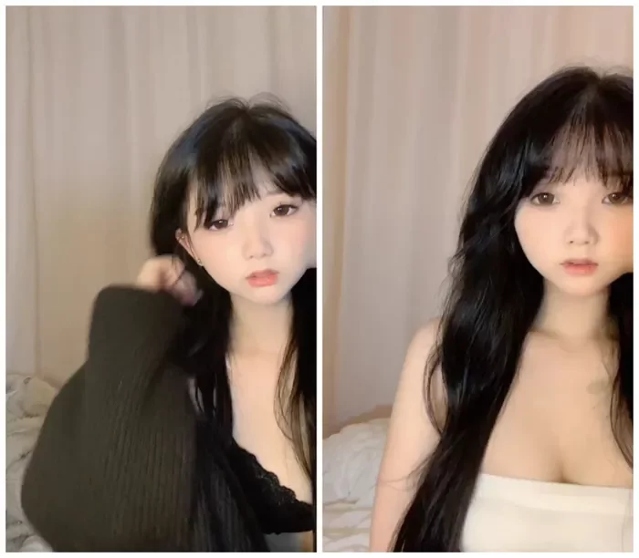 Screenshot 33 from Petite Asian Solo Session — POV Masturbation in White Lingerie