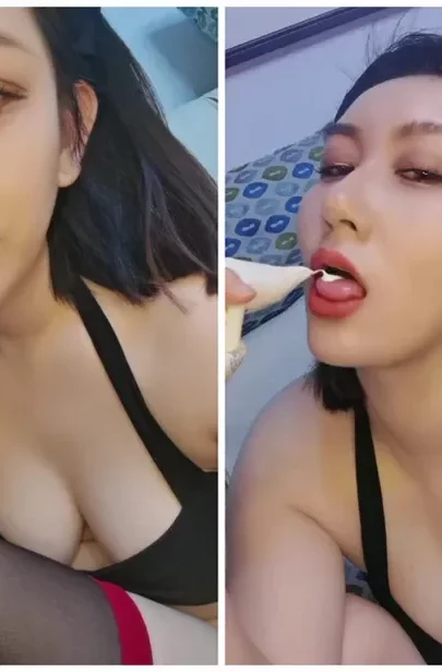 Lingerie-Clad Asian Amateur with Curves — Solo Tease Featuring Satin Bonnet のスクリーンショット 17