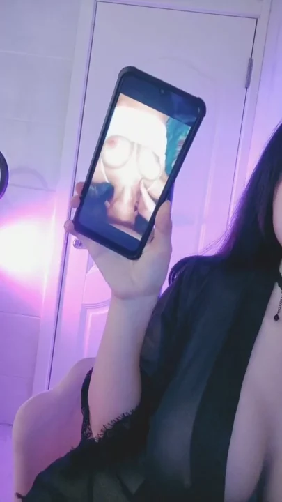 Screenshot 24 from Voluptuous Japanese Star in Sheer Outfit — Intimate Bedroom POV Experience