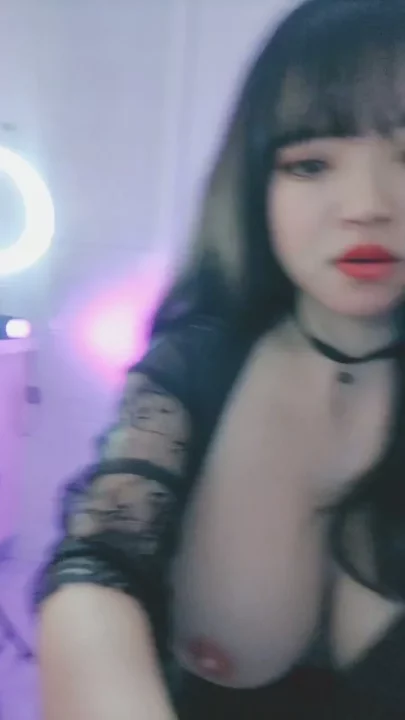 Screenshot 10 from Voluptuous Japanese Star in Sheer Outfit — Intimate Bedroom POV Experience