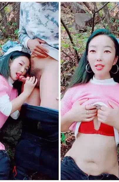 Screenshot 17 from Petite Asian Amateur Exposed Face-Shown in Wild Forest POV Encounter