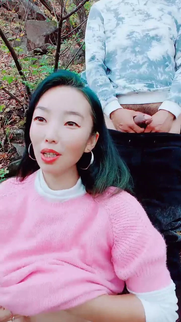 Play video: Petite Asian Amateur Exposed Face-Shown in Wild Forest POV Encounter