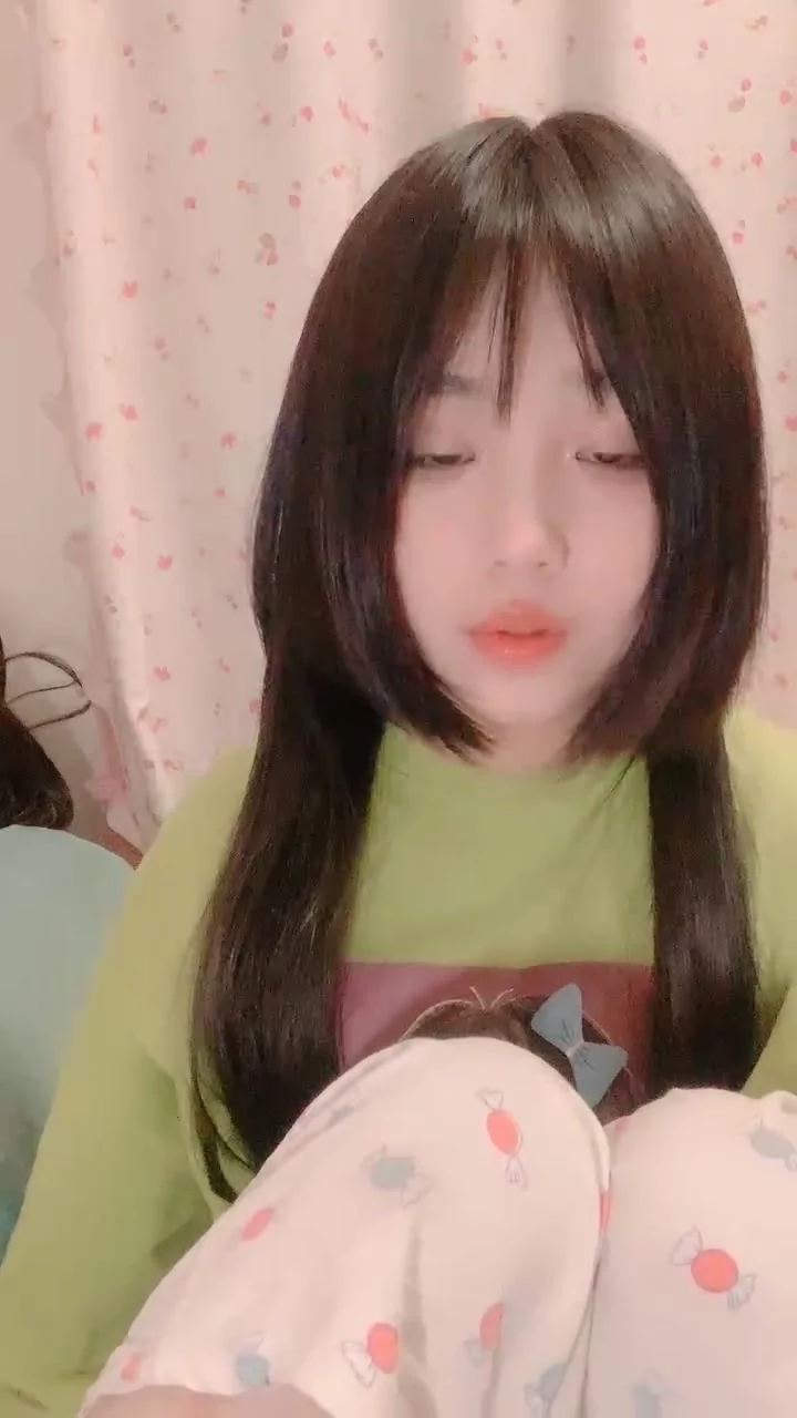 Play video: Uncensored Asian POV Solo — Slender Girl Uses Glass Toy on Bed