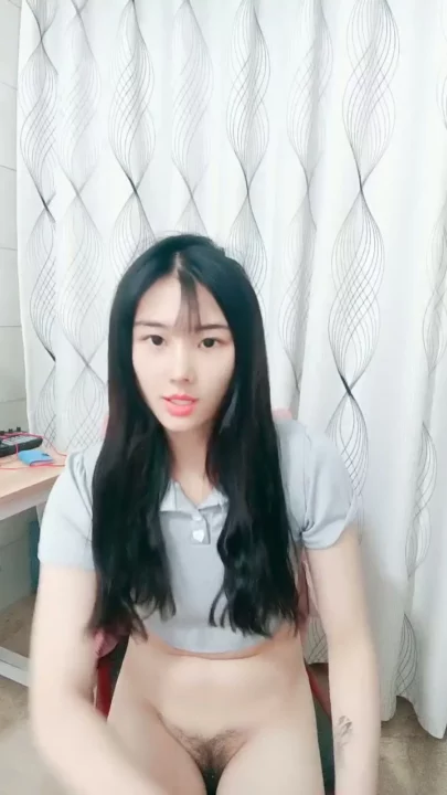 Screenshot 14 from Petite Asian Model in Gray Outfit — Bedroom POV Pose Shoot