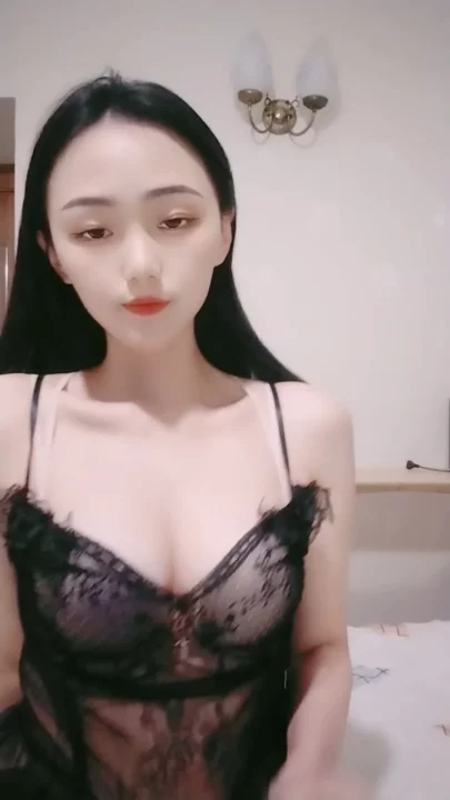 Screenshot 16 from Petite Asian Beauty in Black Lace — Self-Shot Solo Tease [Abczp.Xyz]