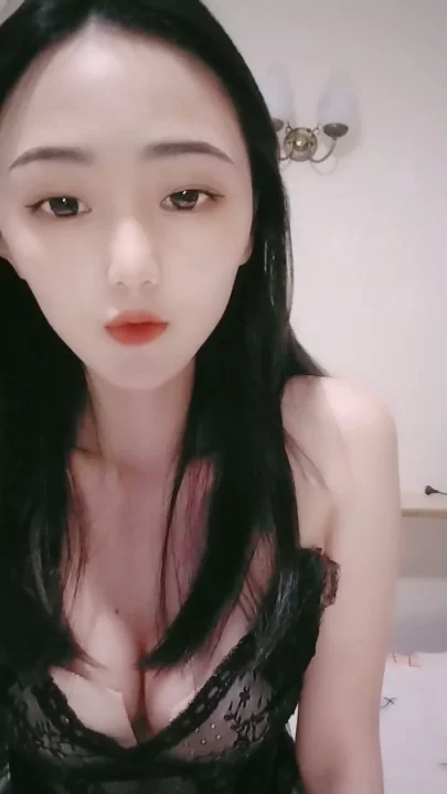 Screenshot 3 from Petite Asian Beauty in Black Lace — Self-Shot Solo Tease [Abczp.Xyz]